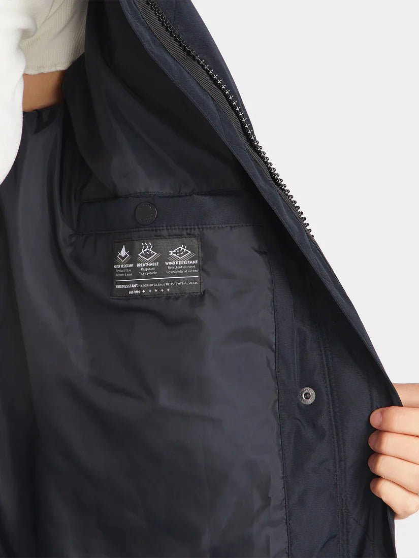 Allday Long Puff Jacket - VolcomB1732405 - Blk - Black - 10