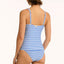 Almafi Cross Front Multifit Singlet Top - Sea LevelSL3206AM - Blue - 10