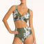 Aloha Cross Front Multifit Bra Top - Sea LevelSL3110AH - Khaki - Khaki - 10