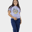 Aloha Dot Front Tee Short Sleeve - Santa CruzSG224 - SS03 - Iris - 10