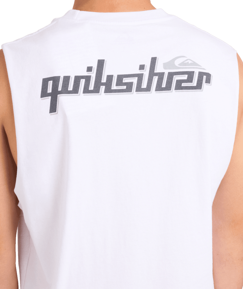 ALPHA MUSCLE -QuiksilverUQYZT05927-WHITE-XS