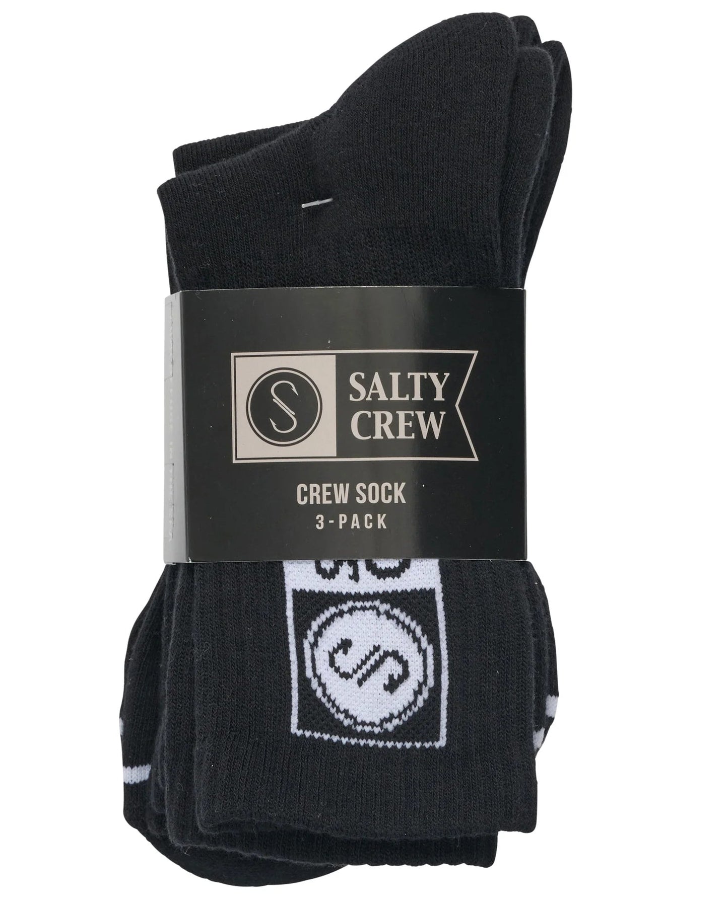 ALPHA SOCK 3PK - Salty CrewSCMA51006-BLACK-OSFA