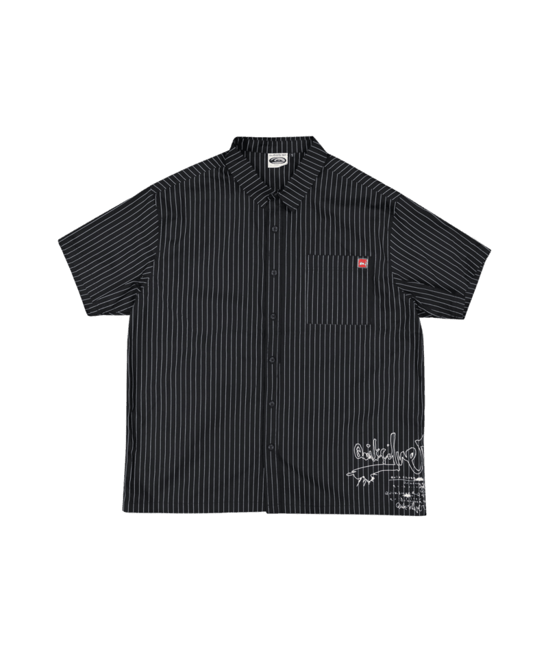 ALTERED WOVEN TOP -QuiksilverUQYWT03115-BLACK-S