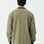 Altitude - Recycled Boxy Long Sleeve Tee - AfendsM262062-STONE STRIPE-XS