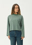 Altitude - Recycled Long Sleeve Tee - AfendsW262061- Pine Stripe-S