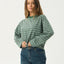 Altitude - Recycled Long Sleeve Tee - AfendsW262061- Pine Stripe-S