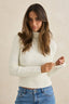 AMARA ROLL NECK KNIT - Rhythm0126W-KN02SW-WHITE-6