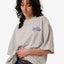 Ambient Connection Oversized Tee - ThrillsWTA25 - 121G - Snow Marle - 10