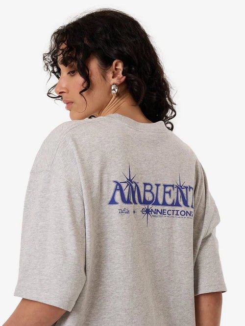 Ambient Connection Oversized Tee - ThrillsWTA25 - 121G - Snow Marle - 10