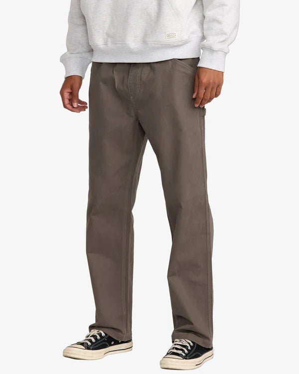 AMERICANA CARPENTER PANT - RVCAAVYNP00242-MUSHROOM-S