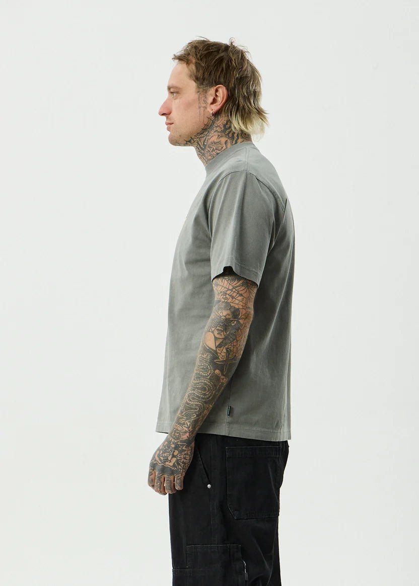 Angel Boy - Retro Tee - Washed Sycamore - AfendsM261007-WSY-WASHED SYCAMORE-S