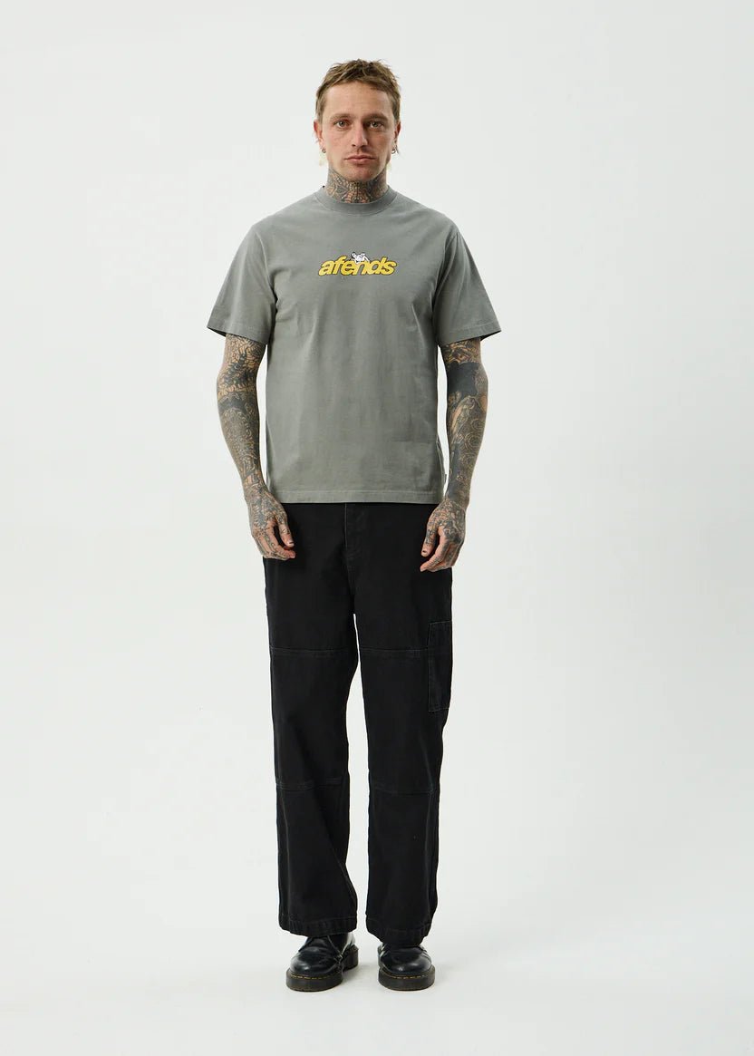 Angel Boy - Retro Tee - Washed Sycamore - AfendsM261007-WSY-WASHED SYCAMORE-S