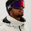 Anon Helix 2.0 Goggles + Bonus Lens - Burton Australia22257100001 - BLACK/PRCV SUN RED - 1SZ