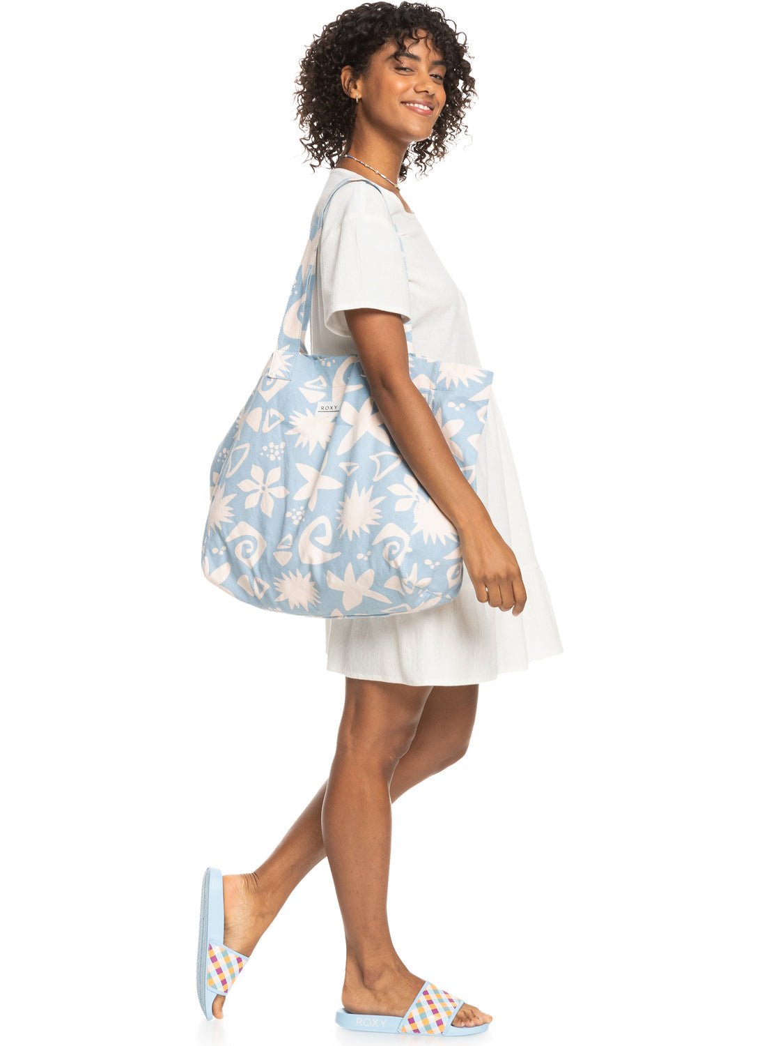 Anti Bad Vibes Printed - RoxyERJBT03344 - BGB8 - Clear Sky Cool Character - 
