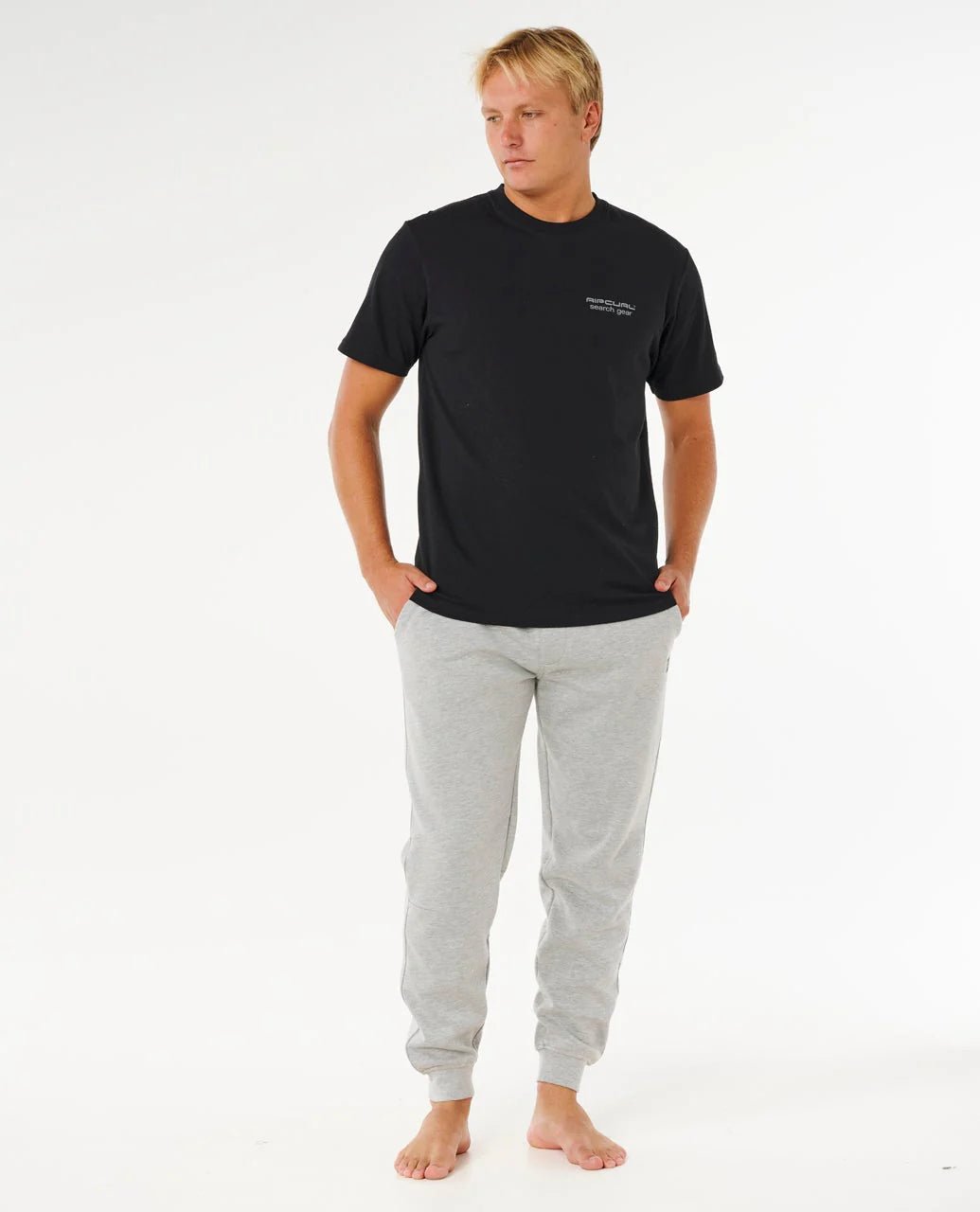 ANTI SERIES DEPARTED TRACKPANT - Rip CurlCPABO9-LIGHT GREY MARLE-XS
