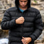 ANTI SERIES ELITE PUFF HOOD - Rip CurlCJKDB9 - BLACK - XL