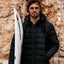 ANTI SERIES ELITE PUFF HOOD - Rip CurlCJKDB9 - BLACK - XL