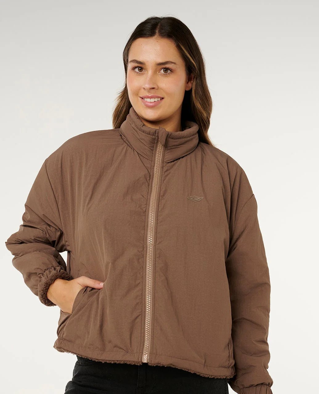 ANTI - SERIES POLAR FLEECE - Rip Curl0C1WFL-BROWN-2XS
