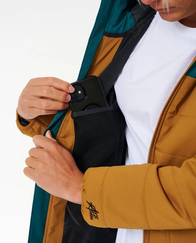 Anti Series Ridge Jacket - Rip Curlcjkca9 - 0146 - Gold - L