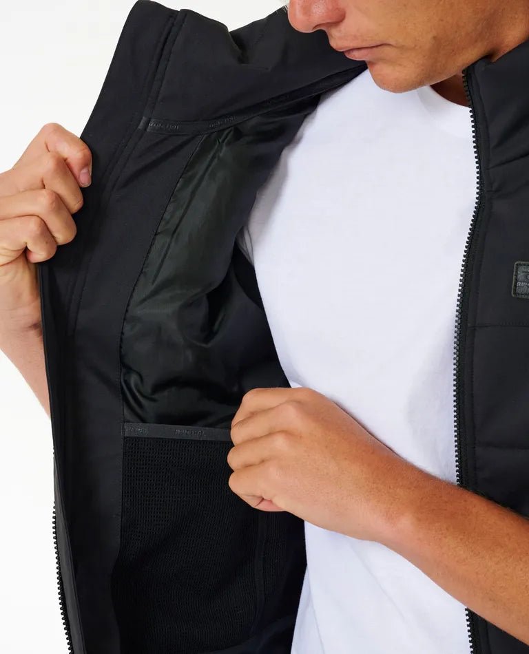 Anti Series Ridge Vest - Rip Curlcjkcb9 - 0090 - Black - L