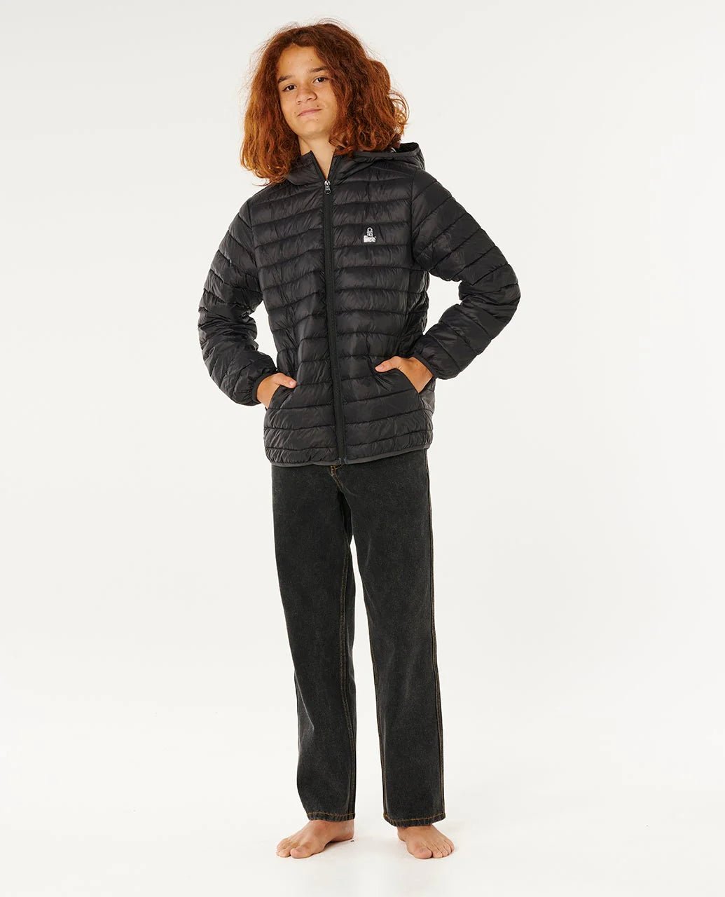 ANTI SERIES SEARCH PUFFER - BOY - Rip Curl00JBJA-BLACK-8