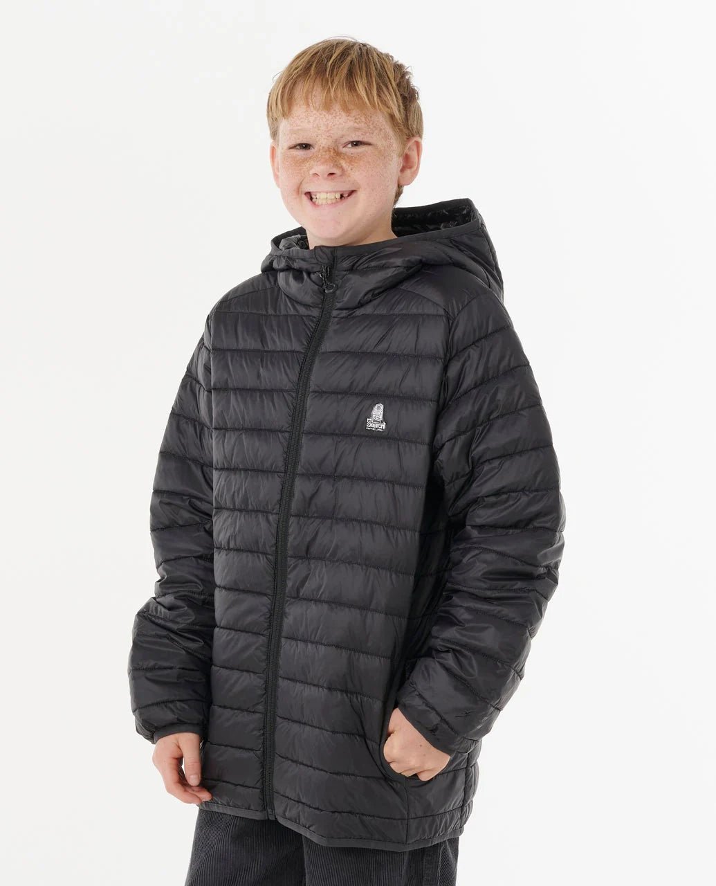 ANTI SERIES SEARCH PUFFER - BOY - Rip Curl00JBJA-BLACK-8