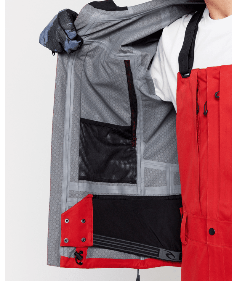 ANTI SERIES ULT 30K/40K JACKET - Rip Curl00AMOU2374S-LAVA RED-S