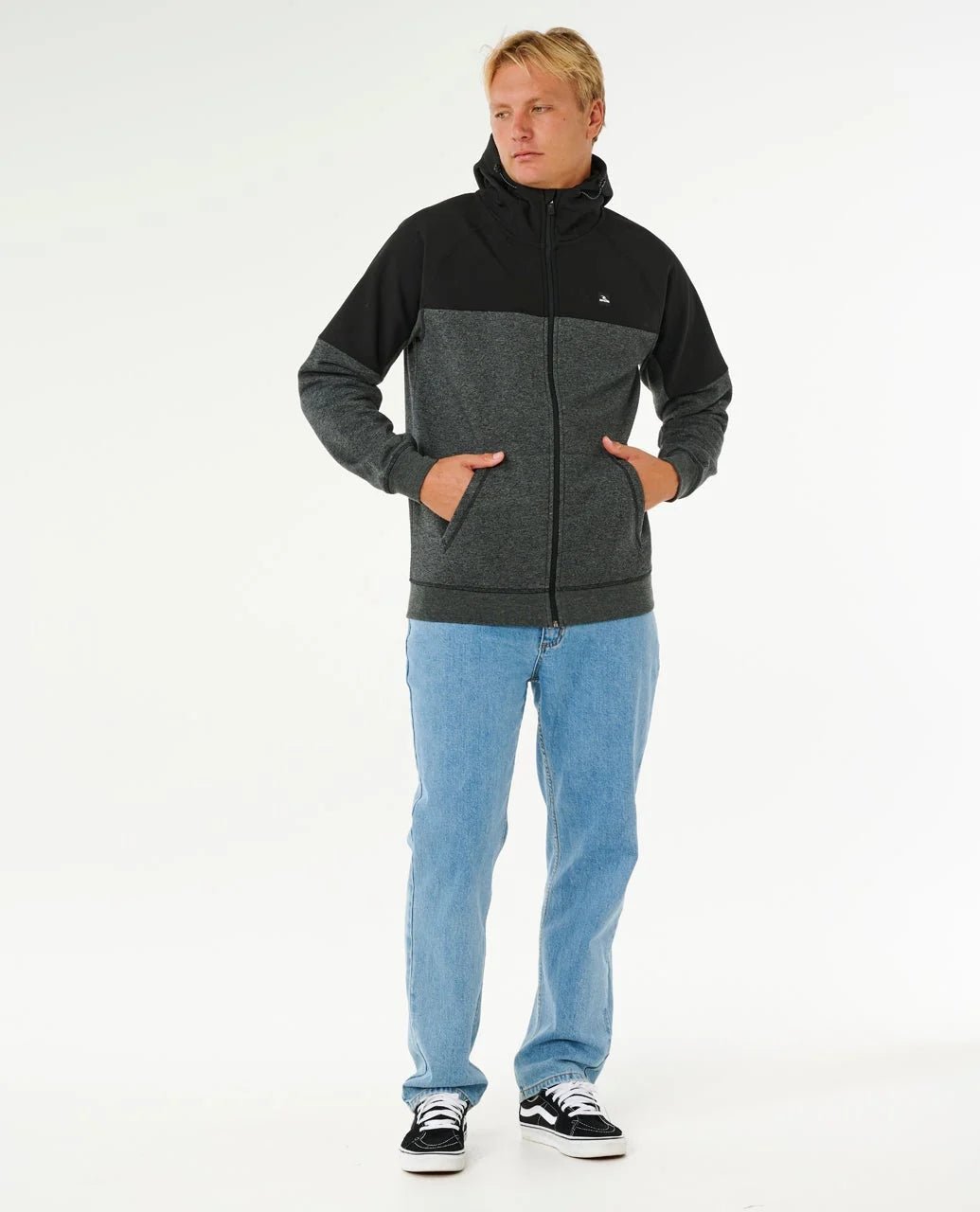 ANTI SERIES VIRAL ZIP THRU -Rip CurlCFEBH9-BLACK-XS