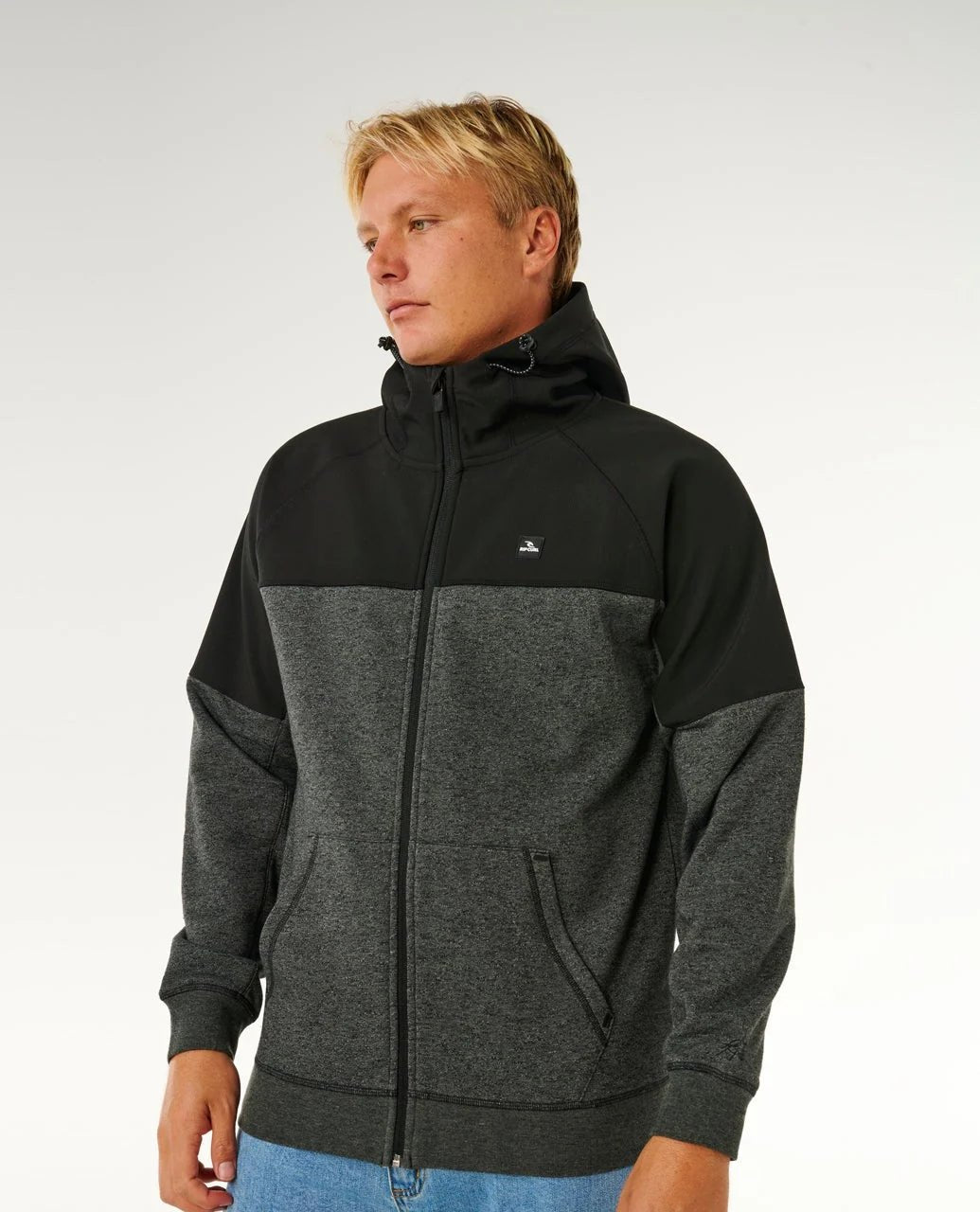 ANTI SERIES VIRAL ZIP THRU -Rip CurlCFEBH9-BLACK-XS