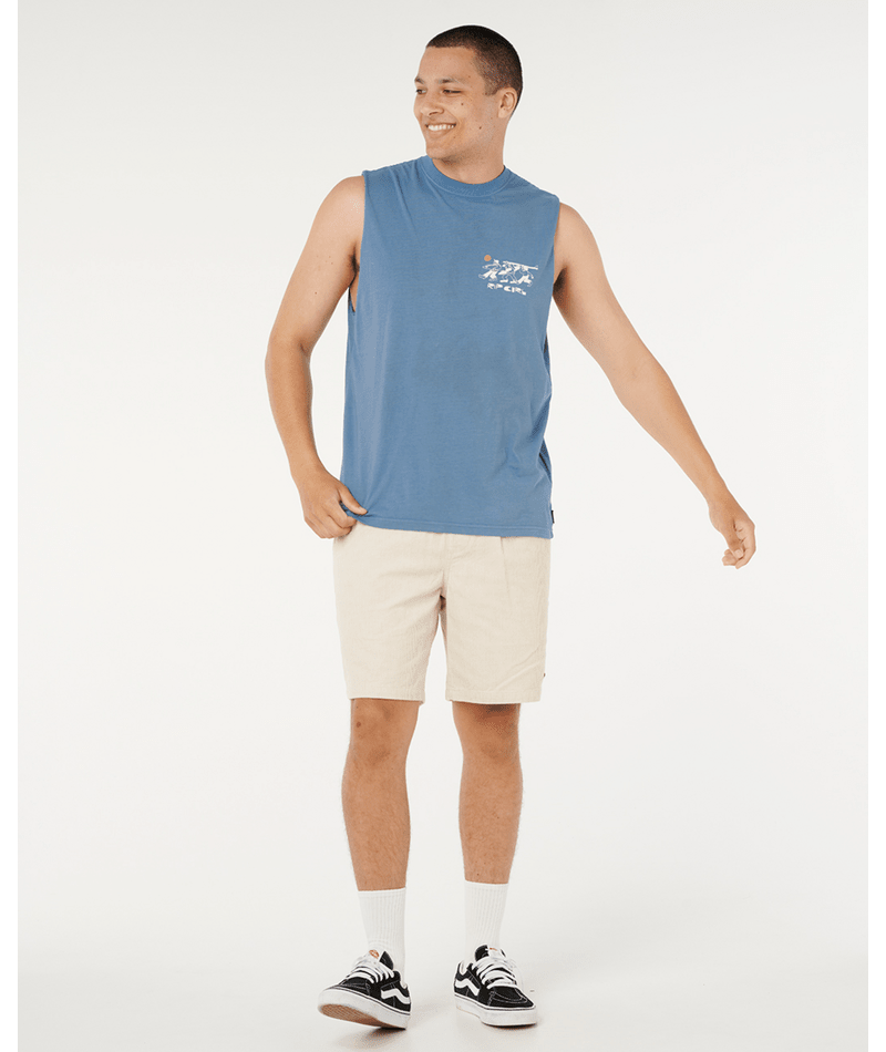 AOTS TY WILLIAMS JOURNEY MUSCLE - Rip Curl0V2MTE-BLUEFIN-XS