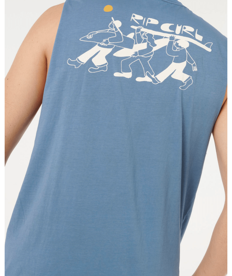 AOTS TY WILLIAMS JOURNEY MUSCLE - Rip Curl0V2MTE-BLUEFIN-XS