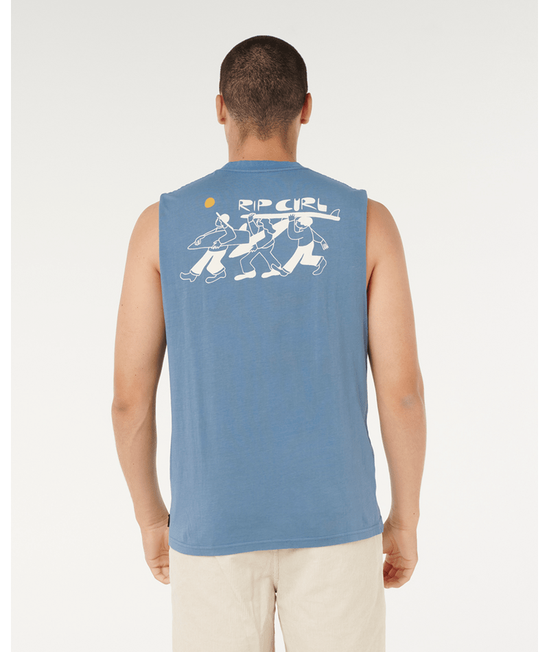 AOTS TY WILLIAMS JOURNEY MUSCLE - Rip Curl0V2MTE-BLUEFIN-XS