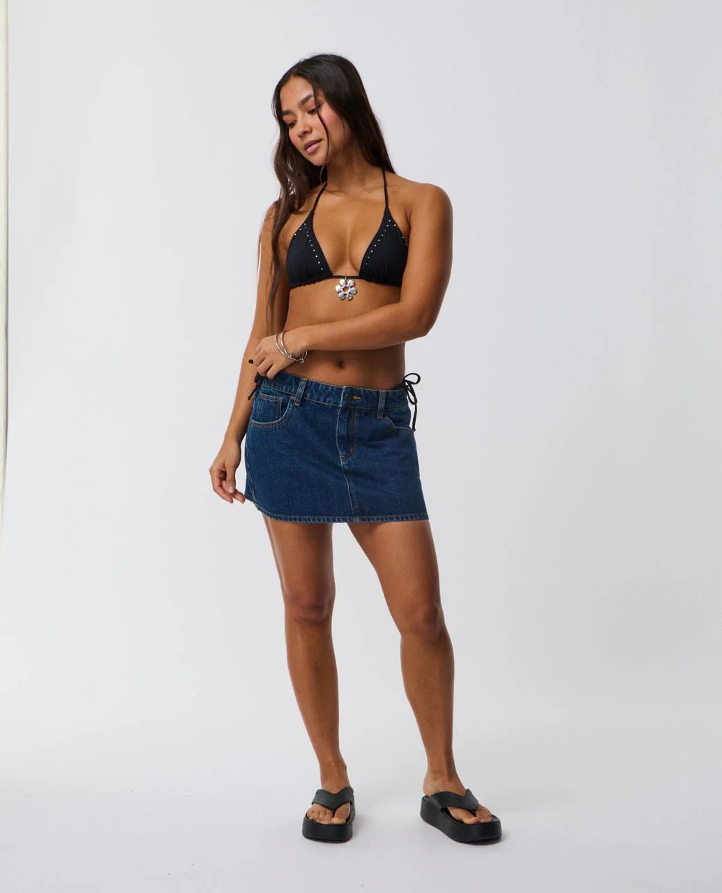 Archive Denim Mini Skirt - Rip Curl03LWSK-TRUEINDIGO-EXTRAEXTRASMALL