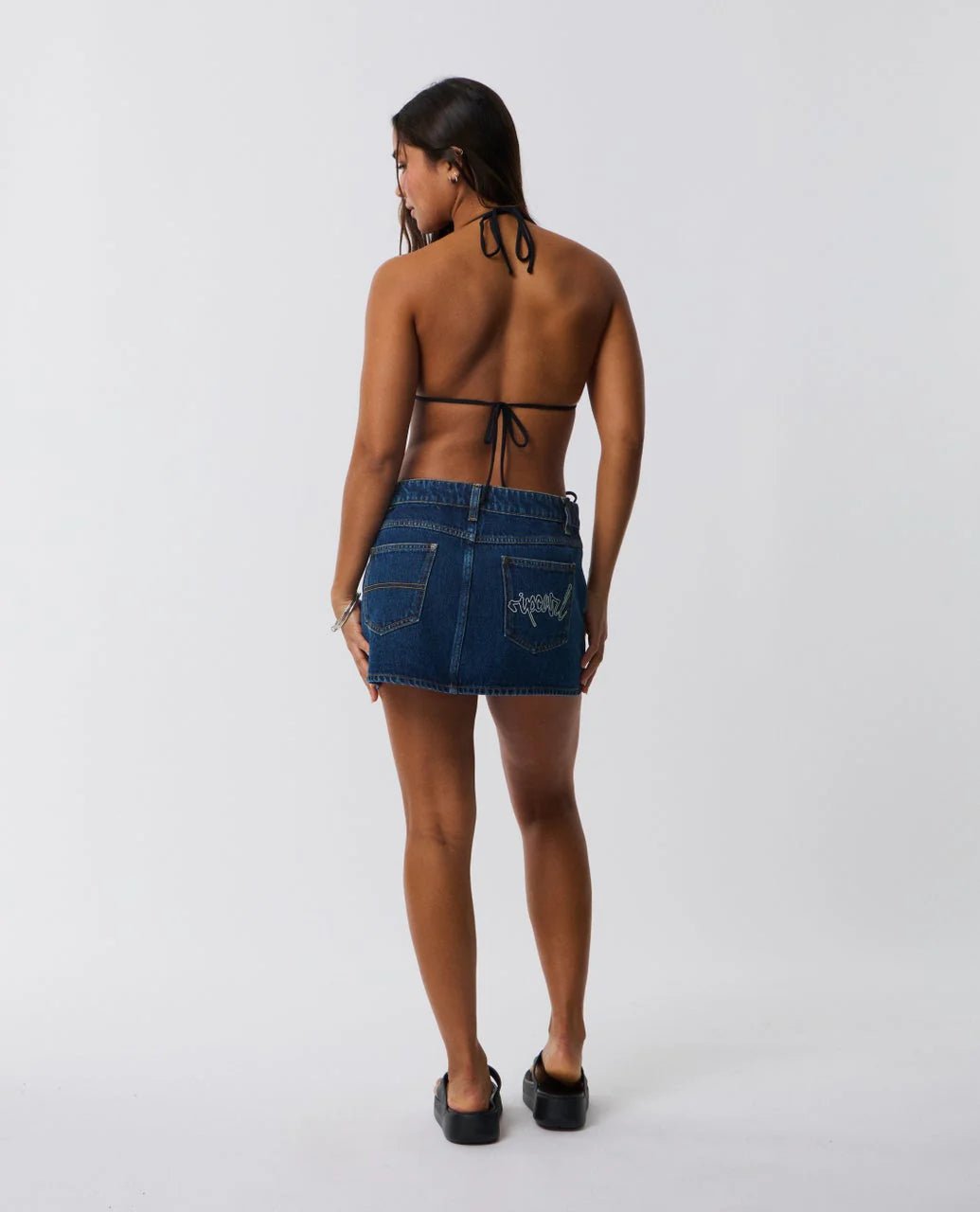 Archive Denim Mini Skirt - Rip Curl03LWSK-TRUEINDIGO-EXTRAEXTRASMALL