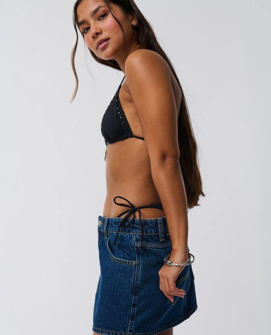 Archive Denim Mini Skirt - Rip Curl03LWSK-TRUEINDIGO-EXTRAEXTRASMALL