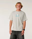 ARCHIVE GLOBAL TEE -Rip Curl14LMTE-Grey Marle-XS