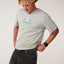 ARCHIVE GLOBAL TEE -Rip Curl14LMTE-Grey Marle-XS