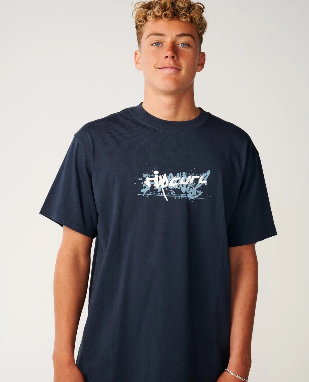 ARCHIVE MASHUP TEE -Rip Curl130MTE-DARK NAVY-XS