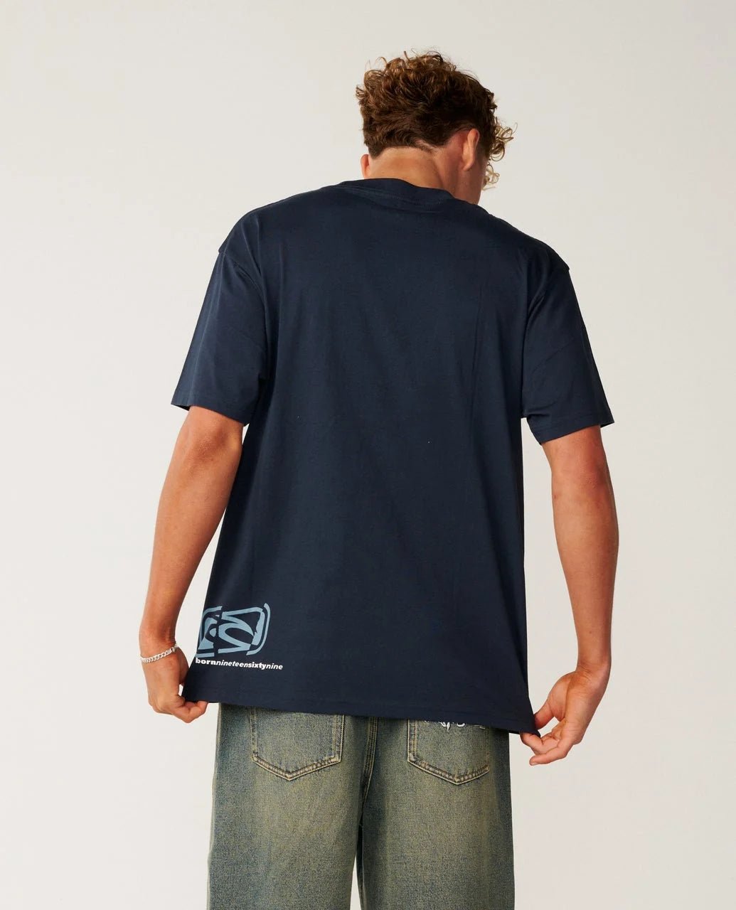 ARCHIVE MASHUP TEE -Rip Curl130MTE-DARK NAVY-XS