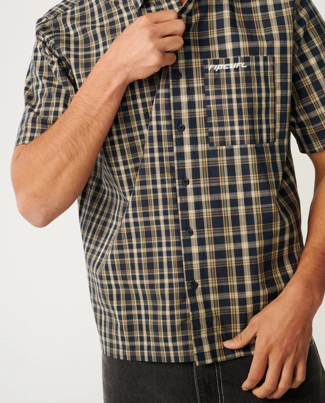 ARCHIVE MIX UP S/S SHIRT -Rip Curl07FMSH-DARK NAVY-XS