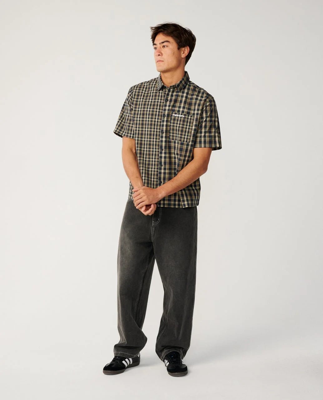 ARCHIVE MIX UP S/S SHIRT -Rip Curl07FMSH-DARK NAVY-XS