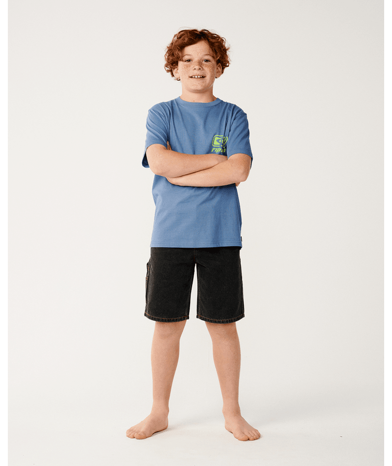 ARCHIVE RIPPED TEE-BOY -Rip Curl15PBTE-BLACK-8