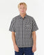ARCHIVE SCRIPT PLAID S/S SHIRT - Rip Curl05VMSH-BLACK-M