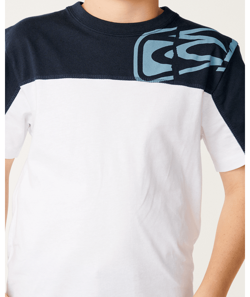 ARCHIVE THRASHED PANEL TEE-BOY -Rip Curl15OBTE-WHITE-8