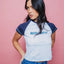 ARCHIVED RAGLAN MINI TEE - RustyTTL1445-WHITE-6