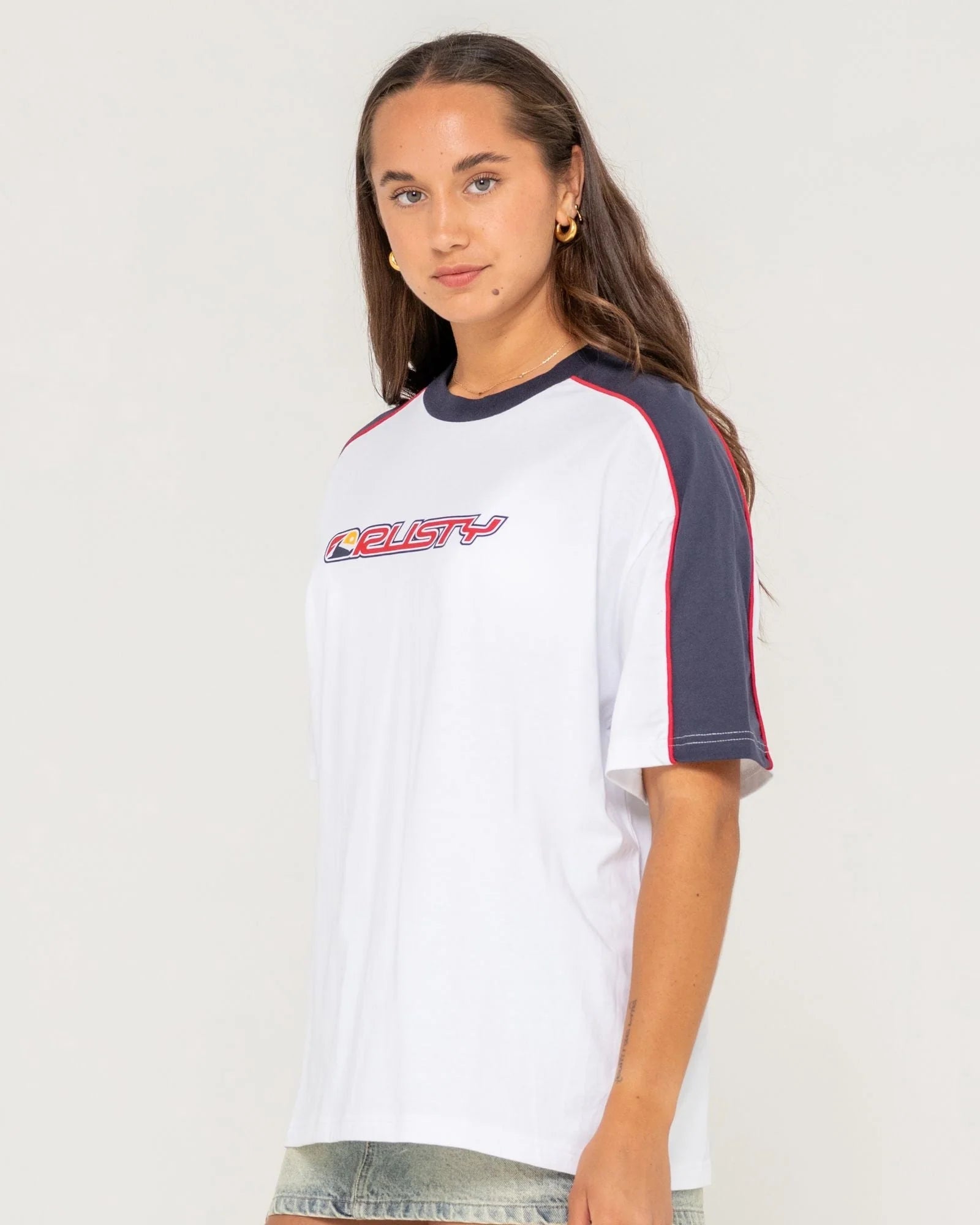 ARCHIVED SHOOTER OVERSIZE TEE - RustyTTL1425-NAVY-6