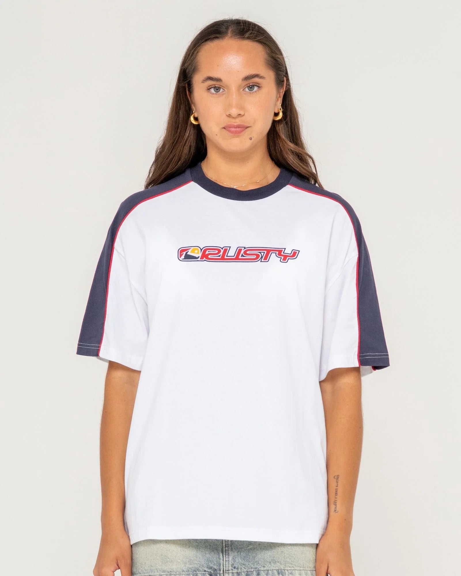 ARCHIVED SHOOTER OVERSIZE TEE - RustyTTL1425-NAVY-6