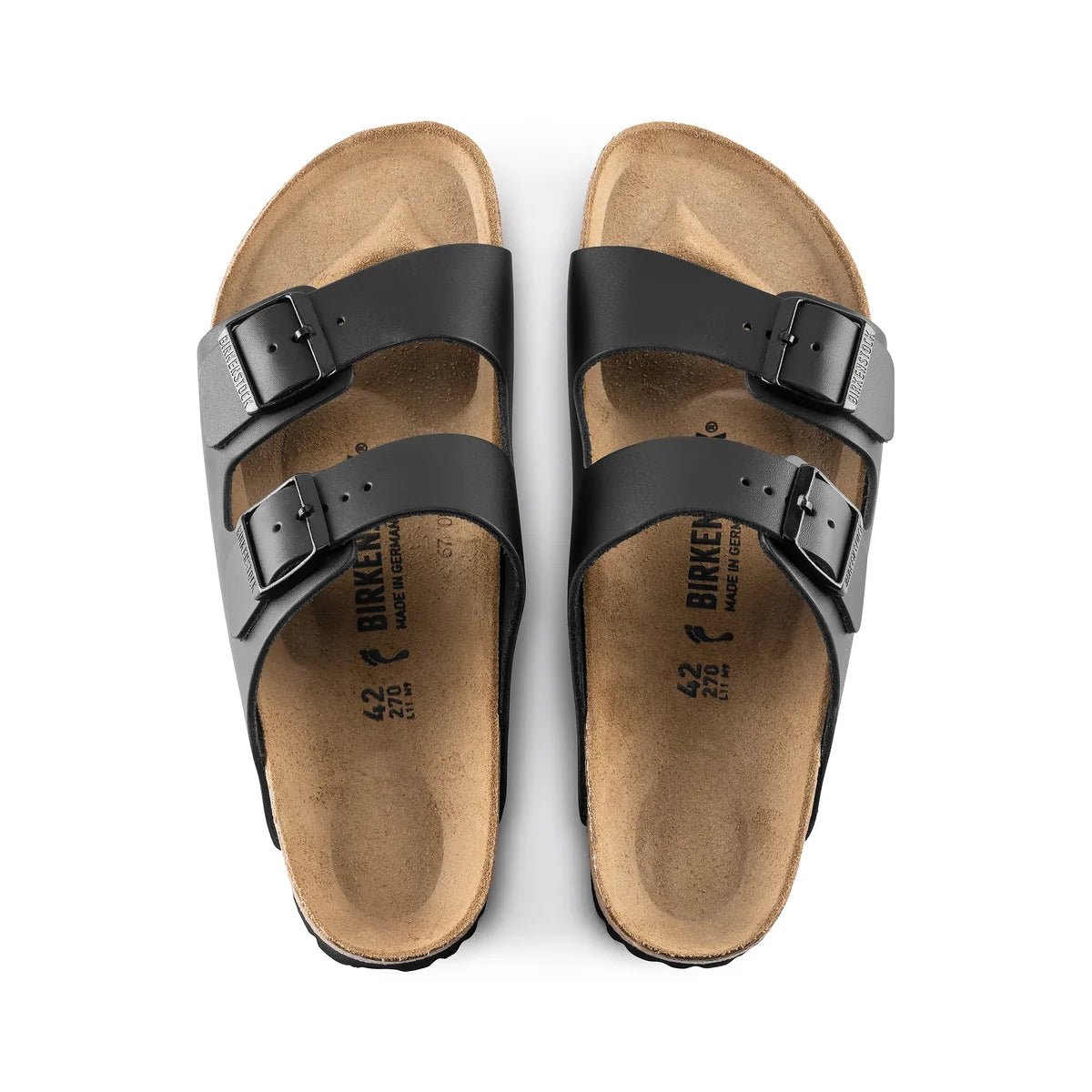 Arizona Black Smooth Leather Narrow -Birkenstock051193-35