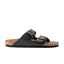 Arizona Black Smooth Leather Narrow