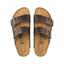 Arizona Dark Brown Smooth Leather Regular - Birkenstock051101 - 37